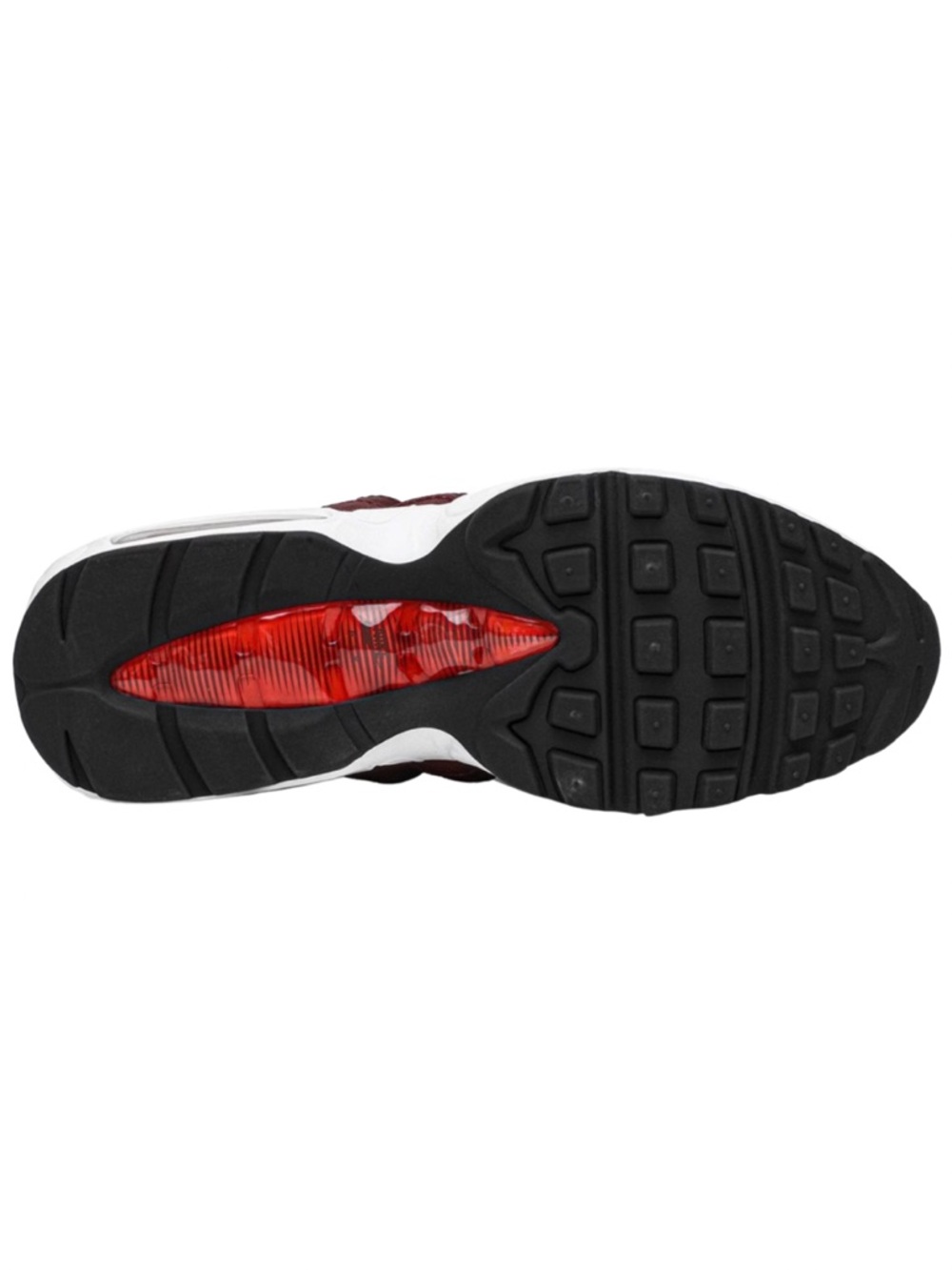 Nike 7.5 Team Red Air Max 95 Sneakers - Picture 3 of 5